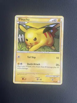Pokemon TCG Pikachu Heartgold & Soulsilver 78/123 Regular Common NM - Image 1