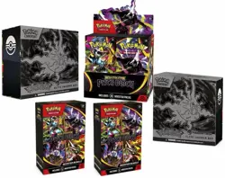 PITCH BLACK Pokemon Center Etb 2x Booster Bundles 2x Booster Box1x *Presale* - Image 1