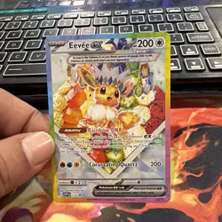 Eevee ex 174 Holo Promo Scarlet & Violet Promo Pokemon English NM - Image 1