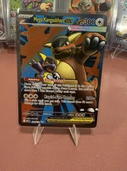 Pokemon Mega Kangaskhan EX 164/132 Me01 Ultra Rare Holo Basic 300 HP 200+ Attack - Image 1
