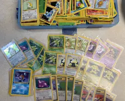 1st Edition Old Pokemon Cards 100% Vintage Pack Only WOTC + Pokmon Sticker - Image 4