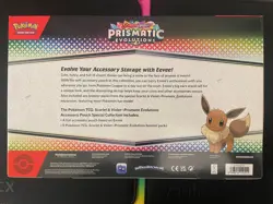 Pokemon Prismatic Evolutions Accessory Pouch Special Collection Box New Sealed - Image 2