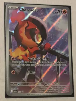 2025 Pokemon MEP EN Charcadet Phantasmal Flames ETB Black Star Promo #022 - Image 1