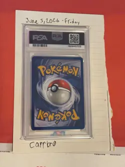PSA 7 2000 Pokemon Chinese 4 Charizard-Holo (w/Defined Swirl - Image 3