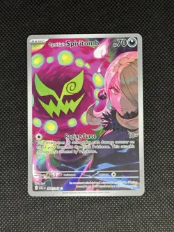 Cynthia's Spiritomb 244/217 Illustration Rare | NM/M | Pokemon Ascended Heroes - Image 1