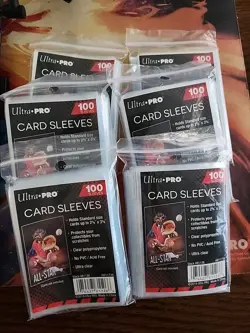 Ultra PRO 2.5 x 3.5 inch Trading Card Penny Soft Sleeves - 100 Pack (AW11739) 74427811266 - Image 1