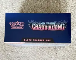 Pokemon Mega Evolutions ME4 Chaos Rising Elite Trainer Box - Sealed - on Hand - Image 3