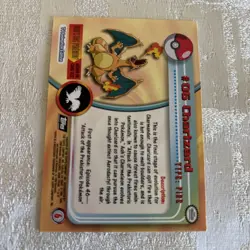 1999 Pokemon Topps Charizard, Charmeleon, Charmander Evolution E4 E5 E6 Non Holo - Image 5