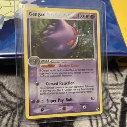 Pokemon Gengar 5/92 EX Legend Maker Holo Rare 2006 Stage 2 100 HP Kouki Saitou - Image 1