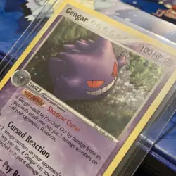 Pokemon Gengar 5/92 EX Legend Maker Holo Rare 2006 Stage 2 100 HP Kouki Saitou - Image 2
