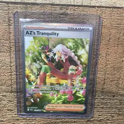 Pokemon Chaos Rising AZ’s Tranquillity SIR Super Illustration Rare English NM - Image 1