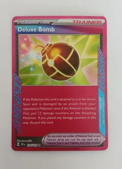 Pokemon TCG Deluxe Bomb 134/142 ACE SPEC Rare Stellar Crown NM-M - Image 1