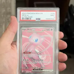 The Pokemon Company Mew ex 193/165 SV151 Ultra Rare Holo English PSA 9 - Image 1