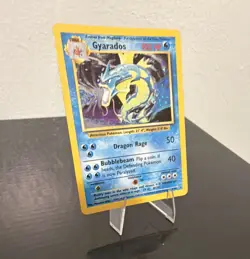 The Pokemon Company Pokemon TCG Gyarados 6/102 Base Set Holo Rare Unlimited EN - Image 1