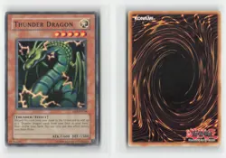 Thunder Dragon DB2-EN058 Common / Short Print Dark Beginning 2 Yu-Gi-Oh HP - Image 3