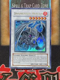 Yugioh Doomkaiser Dragon CSOC-EN043 Ultra Rare LP - Image 1