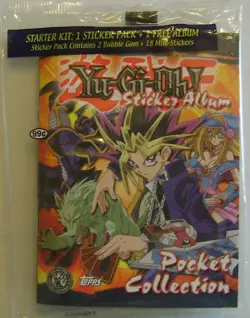 Yu-Gi-Oh!, Pocket Collection, Sticker Album, Factory Sealed, 1996 Edition (2) - Image 1