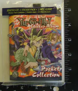 Yu-Gi-Oh!, Pocket Collection, Sticker Album, Factory Sealed, 1996 Edition (2) - Image 3