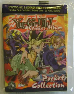 Yu-Gi-Oh!, Pocket Collection, Sticker Album, Factory Sealed, 1996 Edition - Image 1