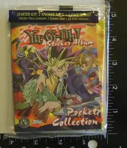 Yu-Gi-Oh!, Pocket Collection, Sticker Album, Factory Sealed, 1996 Edition - Image 3