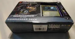 MTG Warhammer 40k Forces Of The Imperium Commander Deck Sealed Distressed Box - Image 4