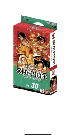 ONE PIECE STARTER DECK EX: LUFFY & ACE ST-30 English Sealed x 1 - Image 1