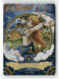 NAMI HZW-PR-19 Thick One Piece Anime Collectible Card - Image 1
