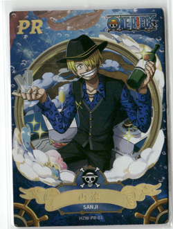 SANJI HZW-PR-01 Thick One Piece Anime Collectible Card - Image 1