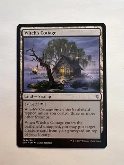 Witch's Cottage - MTG Throne of Eldraine - NM - Image 1