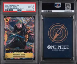 PSA 10 One Piece Illustration Vol. 3 Monkey D. Luffy & Roronoa Zoro - Image 2