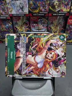 One Piece Nami OP14-031 Alt Art SR English OP14 ***DENT ON TOP RIGHT CORNER **** - Image 2