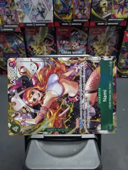One Piece Nami OP14-031 Alt Art SR English OP14 ***DENT ON TOP RIGHT CORNER **** - Image 3