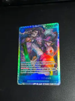 Crocodile & Mihawk ST25-003 Super Rare Starter Deck 25: BLUE Buggy One Piece NM - Image 1