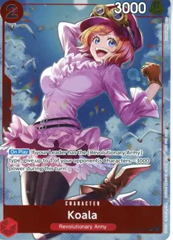 One Piece Heroines Edition Koala OP05-006 Extra Booster Foil NM - Image 1