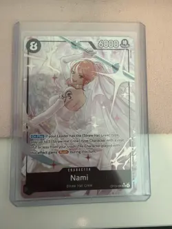 Nami OP15-086 (Alt Art) SR Adventure on Kami's Island NM English One Piece - Image 1