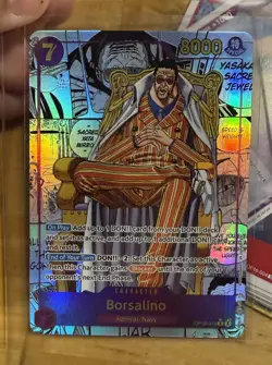 ONE PIECE Borsalino SEC OP16-073 Manga Alt Art The Time Of Battle OP-16 English - Image 2