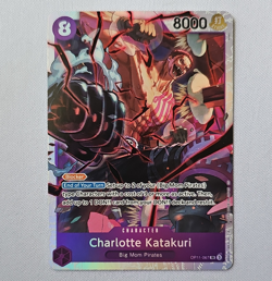 Bandai Charlotte Katakuri OP11-067 SR Foil Blocker English - Image 1
