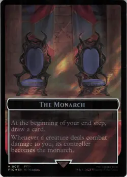 The Blackjack // The Monarch Double-Sided Token (Surge Foil) T Commander: FINAL - Image 1