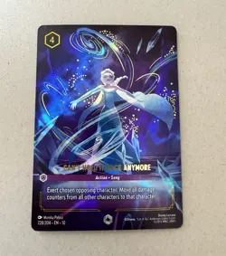 Disney Lorcana Can't Hold It Back Anymore Action Song Enchanted Foil 228/204 - Image 1