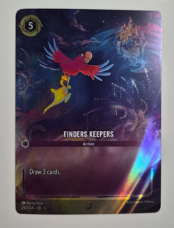 Disney Lorcana Shimmering Skies Enchanted Finders Keepers English NM Rare - Image 2