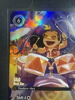 Disney Lorcana Winterspell Lilo Rock Star Enchanted 223/204 - Image 5