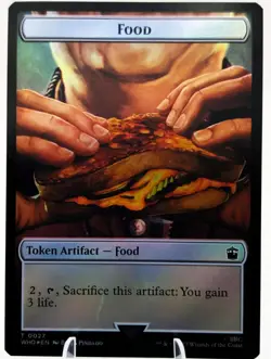 MTG Soldier\Food (Foil) Double-Sided Token Universes Beyond: Doctor Who NM - Image 3