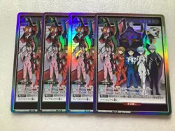 Union Arena Evangelion New Theatrical Edition Promo Card 4 Set Japanese - Image 1
