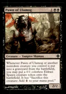 MTG Pawn of Ulamog LP Light Play Rise of the Eldrazi [2848] - Image 1