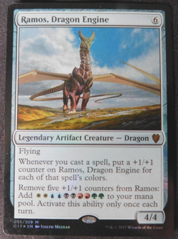 MTG Single - Ramos, Dragon Engine; C17 Foil; LP Excellent Condition - Image 1
