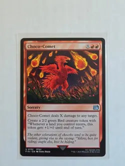 Choco-Comet - Final Fantasy - LP- MTG Magic - Uncommon - Sorcery - Image 1