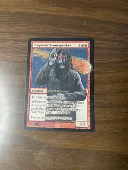 Prophetic Flamespeaker Rasputin Hand Painted Alter MTG - Image 1