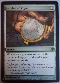 Amulet of Vigor The List Reprints Foil - Image 1