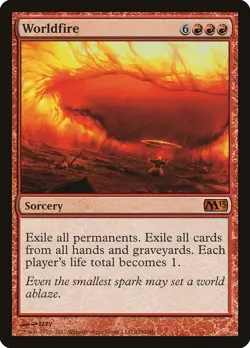 MTG NM English MTG NM Worldfire [M13] Magic 2013 Core Set - Image 1