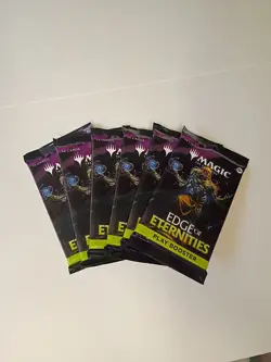 Magic The Gathering Edge Of Eternities Play Booster 6 Packs - Image 1